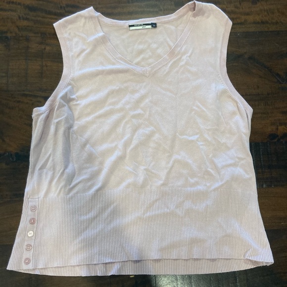 Cute Light Pink Knit Tank - Picture 2 of 2